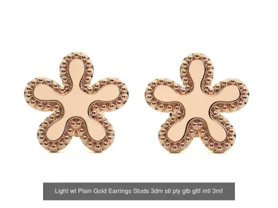 Light wt Plain Gold Pendant 3dm stl ply glb gltf mtl 3mf renders 3D Model Pack