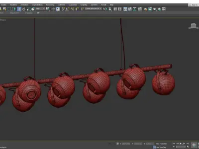 SCOFIELD Suspension Low-poly 3D model