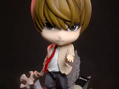 Light - Death Note - Chibi 3D print model