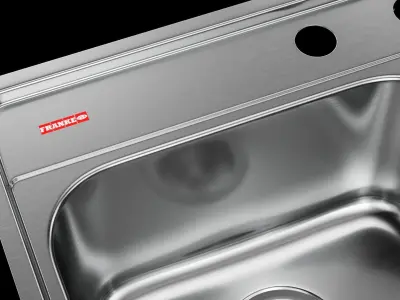 Sink Franke EVDAS801-20 3D model