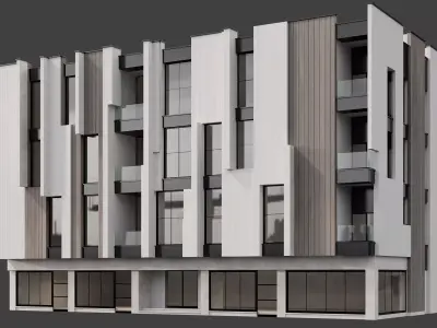 RESIDENTIAL BUILDING NO65 A 3D model