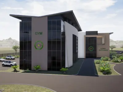 Office Block 3D model