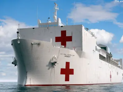  US Naval Hospital Vessel Mercy 