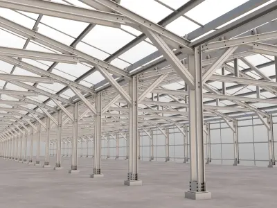 Steel Construction 3D model