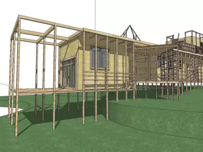 Creative Design-Holiday Cabin-0132 3D model