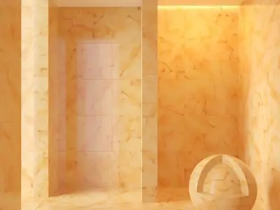 Marble wall 249 3D model