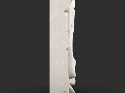 Massive Stone Retaining Wall 3D print model