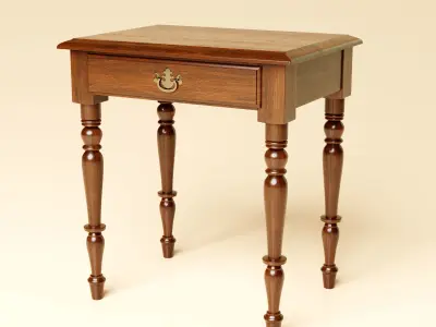 Antique Side Table 3D model