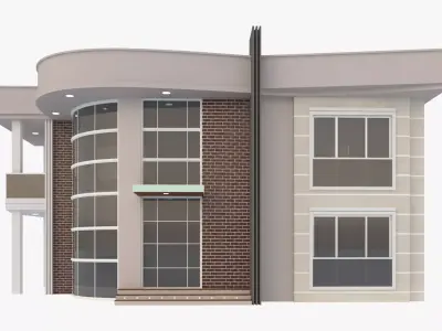 Modern Villa 3D model