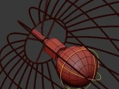 Untitled cirillo pendant light 3D model purchase