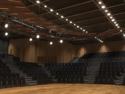 Theater or Concert Hall  3D model