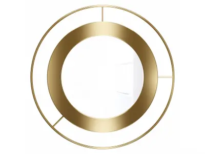 Mirror in a metal frame GZ-M1102 3D model