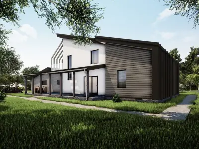 Modern House 3D model 62