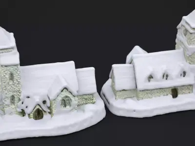 ENGLISH WINTER CHURCH 2024 3D model