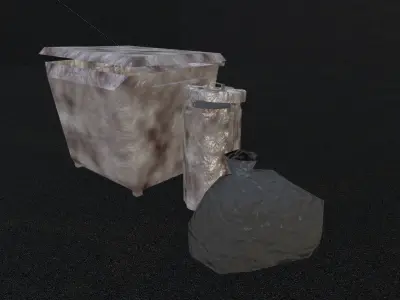 Low Poly Dump Free low-poly 3D model