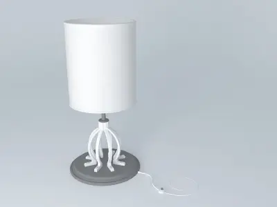 Architectural table lamp Free 3D model