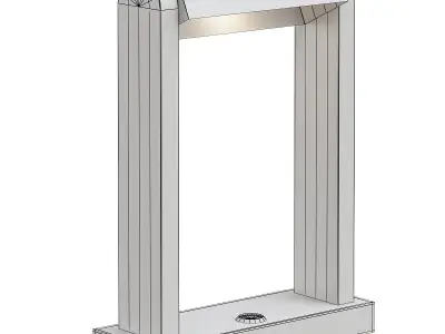 DESK CANOPY 3D model