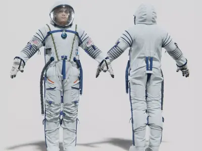 SPACESUIT Russian Sokol Kv2 3D model