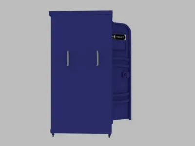 Portable Toilet 3D model