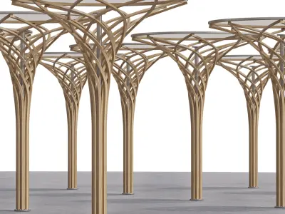 Pergola Aerarium 3 3D model