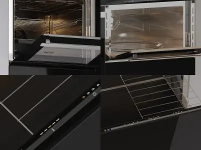 Miele Appliance  Microwave Oven Warming drawer 3D model