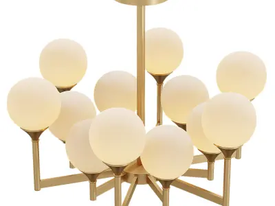  Chandelier Ball Valley Chandelier  3D model