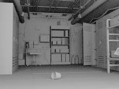 BUNKER  ALEX W  CONCEPT 3D model