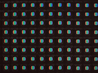 Modular Stage LED Screen 126 by 126 with render file 3D model