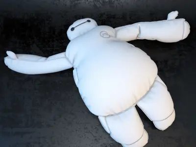 Baymax big hero 3D model