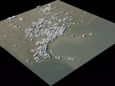 Malabo - Equatorial Guinea 3D model