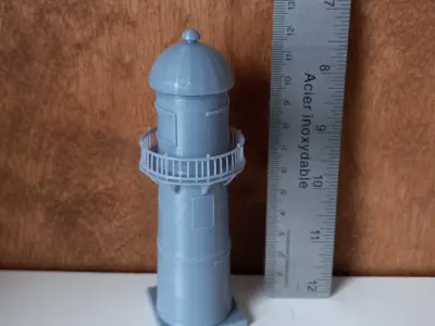 Montreal Lighthouse STL 3D print model