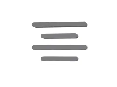 3d align center Low-poly 3D model