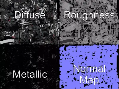 Futuristic White Helmet Model Pack with Advanced Design Low-poly 3D model