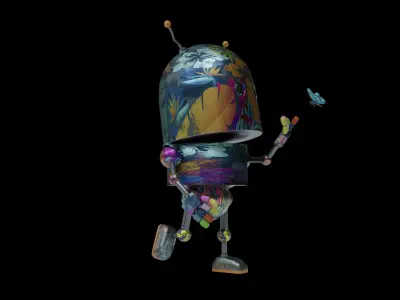 Naturabot Robot 3D model 3D model