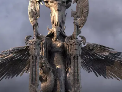 Reaper Sci-Fi version 2 3D model