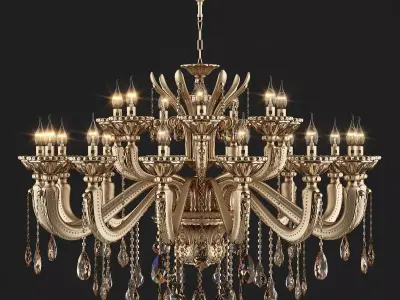 698212 Alzata Osgona Chandelier 3D model
