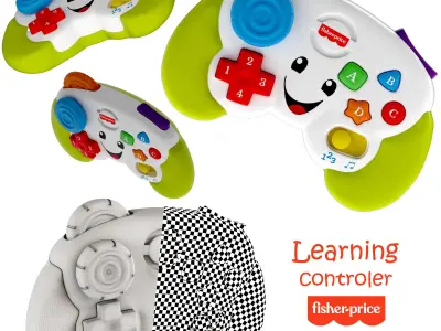 kids toys pack - fisher price 3D model