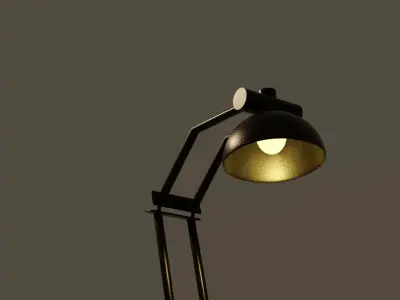 Lamp 3D Model Low-poly 3D model buy
