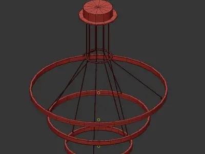 LED SUSPENSION 3 3D model