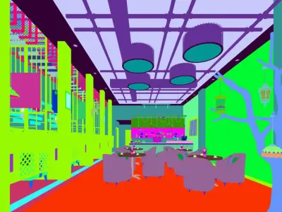 Business - Food Beverage 7-098 3D model
