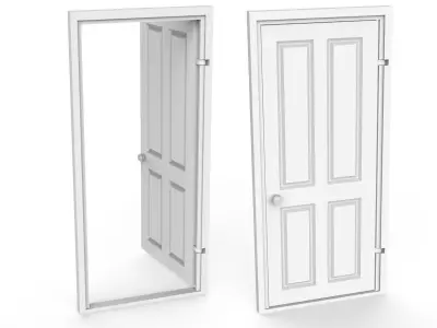 Internal Door 3D print model