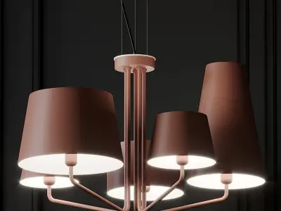 Tria Hanging lamp by Almerich 3D model