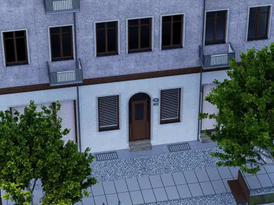 Berlin Street Building NO105 3D model