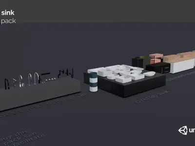Sink pack 3D model