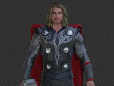 Thor Odinson from First Movie - Thor 1 - 3D model