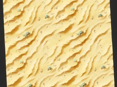 Stylized Sand Seamless Texture Texture