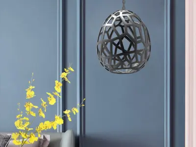 Decorative light 3D print model