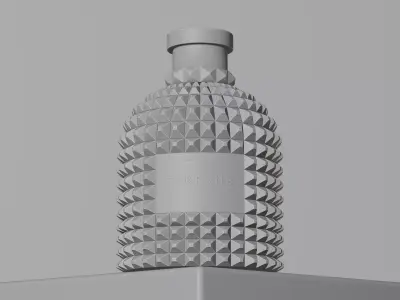 PERFUME MODELING AND LIGHTING SET 3D model 005 3D model
