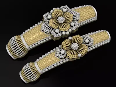 NEW 26 INDIAN BANGLES COMPLETE LOT 3D print model