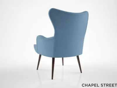 Chapel Street Leonato armchair 3D model